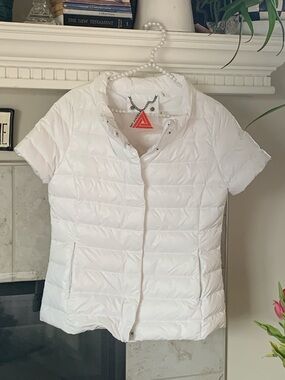 ANORAK TAHOE QUILTED SHORT SLEEVE PUFFER VEST/JACKET Size XS
